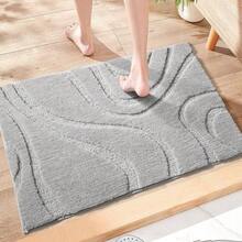 Bathroom Rugs Mat Runner 24 X 60 Inch, Light Gray Bath Rugs Extra Long Non-Slip Machine Wash Dry Bath Mats Large Soft And Absorbent Microfiber Carpet For Bathroom Floor, Tub And Shower - Grey - View 2