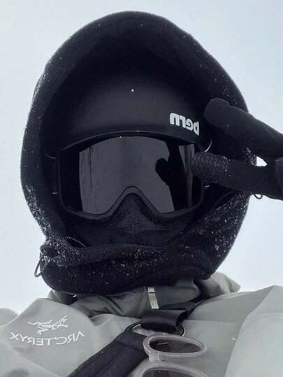 1pc All-Season Ski Goggles, Windproof Outdoor Sports Sunglasses, Unisex Eye Protection Glasses For Climbing, Skiing, Riding, UV Protection