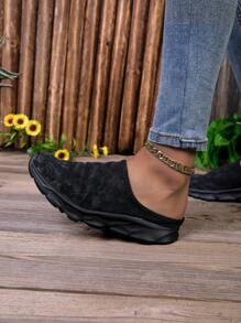 Fashionable Plain Color Canvas Shoes For Teenage Girls, Soft & Comfortable Leather Upper, Lightweight Non-Slip Sole, Lace-Up Casual Sneakers, Versatile Best Friend Shoes