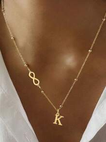 1 pièce Collier pendentif en cristal de style bohème de forme Y, collier de plage doré argenté, bijoux pour femmes