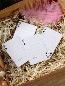 Customized Guestbook Playing Cards Customized Playing Cards With Photos Wedding Signature Book Blessing Cards For Married People Guestbook For Weddings Graduation Birthday Celebrations