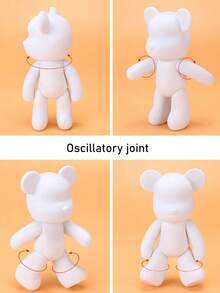 60ml Acrylic Fluid Bear Paint, Quick Drying Handmade Fluid Bear For DIY Doll Toys, Resin Toys, Fluid Bear, Handicraft Ability Decor Creative - Multicolor - View 8
