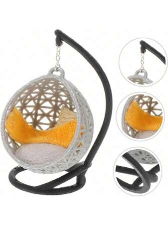 Modelos en miniatura 1:12 de accesorios decorativos para casa en miniatura, incluyendo almohadas, sofás, sillas colgantes, accesorios decorativos, props de fotografía DIY, piezas de decoración para casa en miniatura, accesorios en miniatura, muebles en miniatura, modelos de casa en miniatura