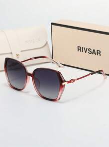 Óculos de Sol Redondos Polarizados Vintage de Moda Plus Size para Mulheres da Marca RIVSAR, na Cor Rosa Diamante, Ideais para Uso Casual, Elegante, em Festas, Viagens, Reuniões de Verão, no Estilo Gatinho e Redondo, Joias, Presentes de Marca Premium para Feriados como Dia dos Namorados, Natal, Halloween