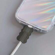 5pcs/10pcs Anti-Bending, Anti-Split Solid Color Charging Cable Protector