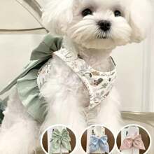 Dog Collar Dog Breast-Band Double Strap For Pets Chest Suit Neck Harness Accessories Large Big Tactical Vest Puppy Harness