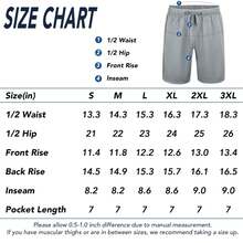 5 Pcs Men's Athletic Performance Shorts - Quick Dry Polyester Micro Mesh With Elastic Waist & 2 Side Pockets (8 Inch Inseam) - Đen + Xanh nước biển + Xanh sapphire + Xám đậm + Xám nhạt - Xem 2