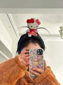 Sanrio 1 pieza Gato de cocina talla grande reciente, diadema decorativa super linda de Hello Kitty, diadema de pelo decorativa linda para fiesta.