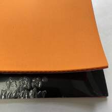 Table Tennis Racket Rubber, Suitable Hardness 2mm Thick, With Proper Tackiness And Elasticity For Training, Spin, And Kill Shots