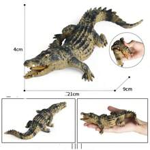 Juguete antiestrés de goma blanda TPR para adolescentes, diseños de pez globo, pulpo, rana, cocodrilo, escorpión y serpiente, modelo de animal realista, apto para cumpleaños, Día de los Inocentes, regalos de broma, fiestas festivas