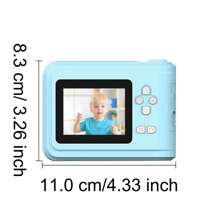 Kids Camera Instant Print, For Girls, Screen Kids Digital Camera, Birthday Christmas Kids Toys Gifts Selfie Children Camera For Kids Age 6-12 Years Old Girls