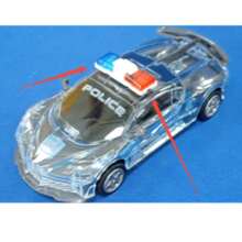 Voiture de police jouet à pile, voiture jouet à inertie, lumière et musique. Voiture de police à friction avec lumière et musique. Fabriqué avec des matières premières de haute qualité et fiables. Rentrée scolaire