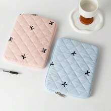 11/13/15 Inch Laptop Sleeve Tablet Bag Laptop Storage Bag Laptop Carrying Case Bag For MacBook & IPad Cute Puffer Notebook Protective Cover Laptop Sleeve Tablet Cover Bag For Girls/Student