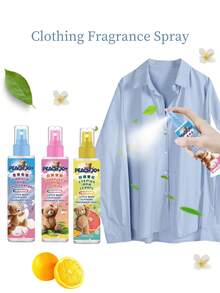 1pc/2pcs 100ml PEACH JO+ White Tea, Citrus, Vanilla Soap Scented Clothing Fragrance Spray, High-Grade Clothing Fragrance, Lasting Fragrance, SQDF/ATNNK Air Freshener - Multicolor - View 3