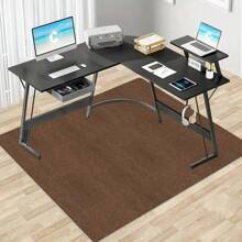 Tapis de chaise avec fonction anti-dérapante pour usage domestique, tapis de chaise de bureau anti-dérapant pour sols en bois dur, tapis de bureau anti-dérapant, protecteur de sol, empêchant les rayures et les dommages aux meubles et aux sols