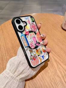 A Stylish Phone Case. Does Not Include Lanyard Or Stand. 1PC Wine Red Party Macaron Magnetic Suction Applicable 11 12 13 14 16 15 14 13 12 11 Professional Max XS X R X Series For Girlfriends, Boyfriends, Friends As A Birthday Gift 11 12 13 14 16 15 14 13 12 11 Professional Max XS X R X Series For Girlfriends, Boyfriends, Friends As A Birthday Gift - 黑色 - 查看 2
