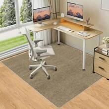 Tapis de chaise avec fonction anti-dérapante pour usage domestique, tapis de chaise de bureau anti-dérapant pour sols en bois dur, tapis de bureau anti-dérapant, protecteur de sol, empêchant les rayures et les dommages aux meubles et aux sols