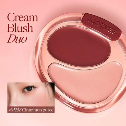 Phấn má hồng dạng kem JOOCYEE DUO 2 trong 1 làm sáng và má hồng