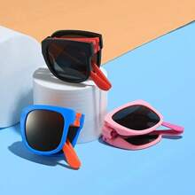 Occhiali da sole pieghevoli di moda e colorati - protezione UV, occhiali da sole estivi alla moda per uomo e donna, colori misti audaci (blu, giallo, rosa, rosso, arancione, grigio), perfetti per feste, compleanni e accessori da viaggio, occhiali casual | Occhiali di moda | Lenti
