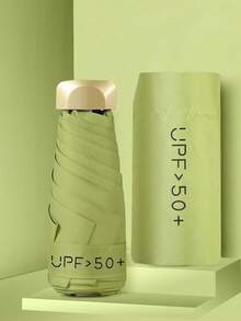 小折叠伞，迷你口袋防水便携旅行伞，遮阳伞女士防晒UV防晒伞二合一迷你六折超轻小巧便携，迷你旅行伞，小巧便携晴雨两用伞，遮阳，99%防紫外线，男女适用，结构耐用，防晒防雨