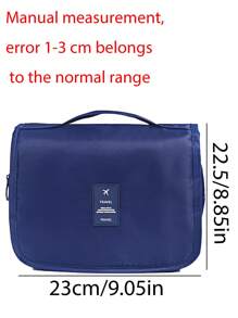 1 Stück multifunktionale Kulturtasche mit großer Kapazität und Haken, tragbare Reiseorganizer Tasche, Kosmetiktasche, Kulturtasche, Reiseartikel, Kreuzfahrtartikel, Wohnheim-Artikel, Geschenk für Brautjungfern, Mutter, Geburtstag, Freund & Lehrer, Wohndekoration, Badezimmer, Schlafzimmer, Schmuckorganizer, Lippgloss, Nagellackorganizer Badezimmer Accessoires Rückkehr zur Schule