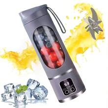 Portable Stainless Steel Mini Fruit Juice Cup Juicer Multifunctional Manual Fried For Small Household Fruit Vegetable Tools