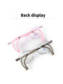 1 件 2025 新款儿童眼镜，可调节防滑儿童眼镜，时尚款式，适合 2-8 岁男孩和女孩，适合阅读、游戏、上学 - 202501新款 - 查看 11