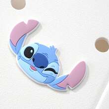 Miniso Stitch Series Gourmet Cave Accessories Cartoon Cute Stitch Shoes Boots Charmsl Pendentifs - Blue - View 4