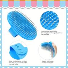 Rabbit Grooming Kit Tear Stain Remover Cleaning Combs Pet Nail Clipper Double-Sided Shampoo Bath Brush For Guinea Pig Bunny - Multicolor - View 8