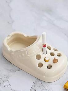 鞋形陶瓷烟灰缸,独特的烟灰缸礼品,适合烟民、家庭、办公室、酒店桌面摆放,也可用作办公桌配件、圣诞装饰、婚礼装饰、家居装饰或房间装饰。 - 彩色 - 查看 14