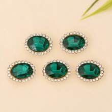 50pcs Oval Water Drops, Diamond Rings, Hand-Sewn Diamonds, Clothing, Accessories, Hats, Shoes, Bags, Accessories