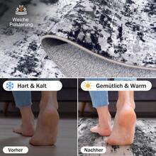 Il letto orlato lava il tappeto vintage Il soggiorno, la camera da letto, la cucina, la mensa e la camera dei bambini hanno un design interno protettivo e una moquette che ora copre i rivestimenti floreali