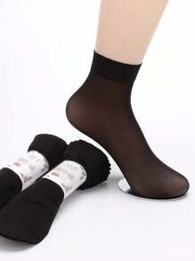 5/10/20/30 Pairs Solid Color Crew Socks, Casual Wear For Daily Life And Home