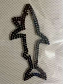 1pc Car Shape 3D Metal Sticker, Simple And Practical Multifunctional Shark Badge Sticker, Car/Motorcycle/Gas Cap Decoration Emblem, Suitable For All Vehicle Exterior