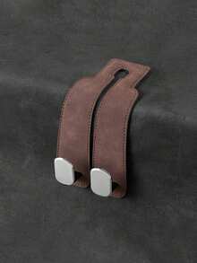 2-In-1 Velvet Car Headrest Hook, Dual Hook Car Wallet Clip, Universal Headrest Hanger Accessories For Car Interior Storage