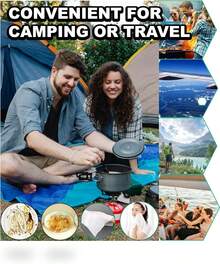 Toallas comprimidas de alta calidad, paño portátil de algodón para camping o viajes.. - 1 - Ver 8