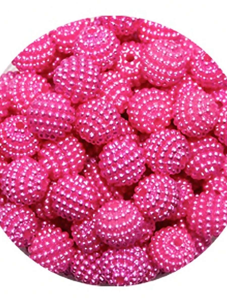 Cracked Pearl 12mm With Hole 50 Units - Baby Pink - View 1