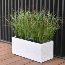 8/16PCS Artificial Plants,Artificial Shrubs Wheat Grass Greenery,Artificial Greenery Stems Fake Outdoor Plants For Home Decor,Fake Tall Grass Artificial Grass Plant For Outdoor Indoor Decor