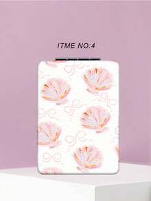 可折叠迷你化妆镜，轻薄便携，耐用PU皮革材质，适合各种场合和人群，可折叠方形，方便携带。 - 彩色 - 查看 6