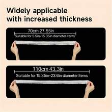 50pcs Disposable Transparent Food Cover, PE Dust-Proof Isolation Cover, Food Protective Cover, Suitable For Bakery, Restaurant, Home, 60*70cm, 50/10pcs - Multicolor - View 10