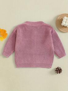 Newborn Baby Sweaters - Pink - View 2