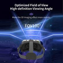 YIYI 3D VR Headset Compatible With IPhone & Android Phone Within 4.7-7.2inch Display Screen- Universal Virtual Reality Goggles- Soft & Comfortable New 3D Glasses With VR Glasses Controller