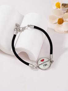 2件套手工情侣手链套装，夜光玻璃手链，时尚百搭，适合情侣日常佩戴，情侣生日、周年纪念日最佳礼物（消耗品） - 彩色 - 查看 7