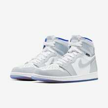 (Men's) Nike Air Jordan 1 Retro High Zoom Air 'Racer Blue' (2020) CK6637-104 Athletic Sporty Basketball Skateboarding Casual Fashion Sneakers For Unisex Adult - SOLE SERIOUSS - 藍色 - 查看 3