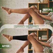 2pcs/Set Sports Compression Socks, Multifunctional Leg Accessory | Gradient Compression, Cross-Shaped Calf Sleeve, Leg Support, Graduated Pressure Socks, Relieve Leg Fatigue From Long Standing, Suitable For Travel, Flight, Long Periods Of Standing, Unisex, Black, Nude