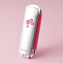 Miniso Barbie Series Foldable Mirror Comb Portable Mini Scalp Massage Hairbrush With Retractable Mirror For Pocket Outdoor Travel Use Airbag Comb Hairdressing Styling Tools - Silver - View 6