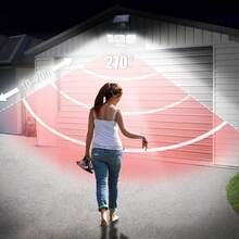 3000LM 333 LED Solar Lights Outdoor Waterproof Motion Sensor Security Wall Lamp