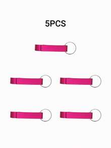 1pc Creative Aluminum Alloy Beer Bottle Opener Keychain Can Opener, Gift For Father - Multicolor - View 28