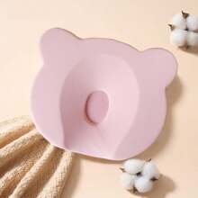 1 Stück Neugeborenen Baby Anti-Plattkopf Bären-förmiges Kissen, korrigierendes Säuglingskopf-Formungskissen aus Memoryschaum, Hinweis: Nicht waschbar, geeignet für Babys von 0-6 Monaten