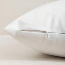 4件套柔软舒适白色毛绒枕套，18x18英寸，多种尺寸可选，拉链封口，农舍风格方形柔软枕套，适用于户外露台椅垫、酒店床装饰抱枕、家居装饰、客厅沙发、卧室、汽车等，不含枕芯 - 彩色 - 查看 10